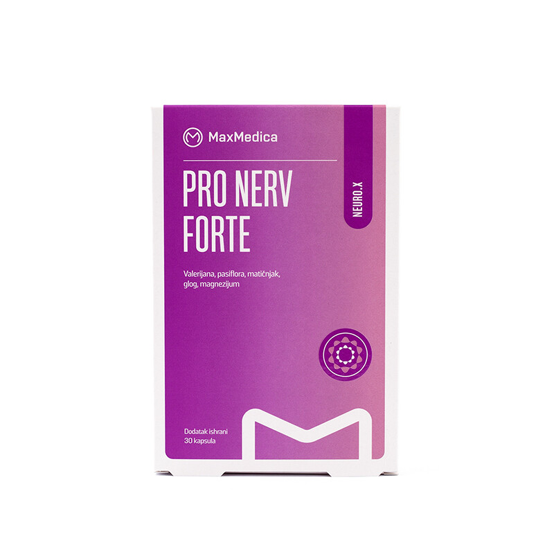 MaxMedica Pro Nerv Forte 30 Kapsula Na Stanju BENU RS