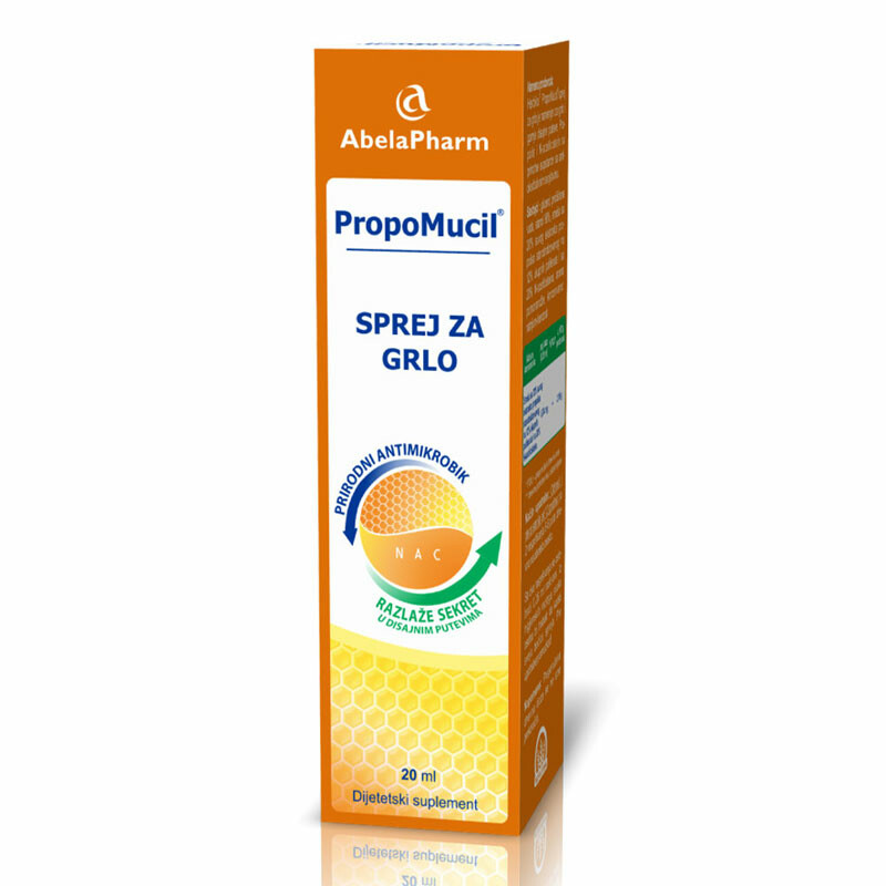 PropoMucil Sprej Za Grlo 20 Ml Na Stanju BENU RS