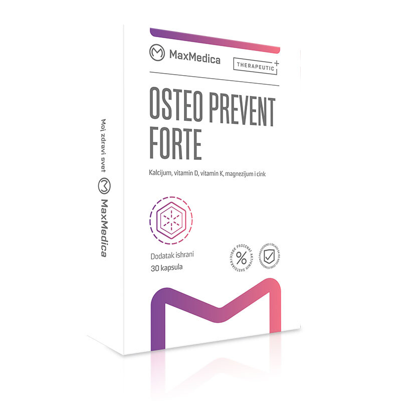 Maxmedica Osteo Prevent Forte Kapsula Benu Rs