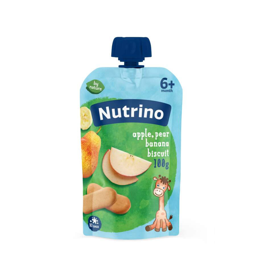 Nutrino Pire Od Vo A Jabuka Kru Ka Banana I Keks G Popust