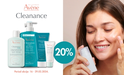 Avene Cleanance -20%  16-29.2.