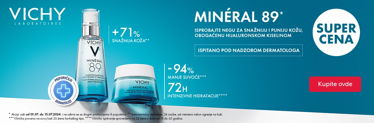 Vichy Mineral SUPER CENA 1.7-15.7.