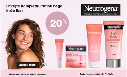 Neutrogena Bright Boost -20% 16-31.7.