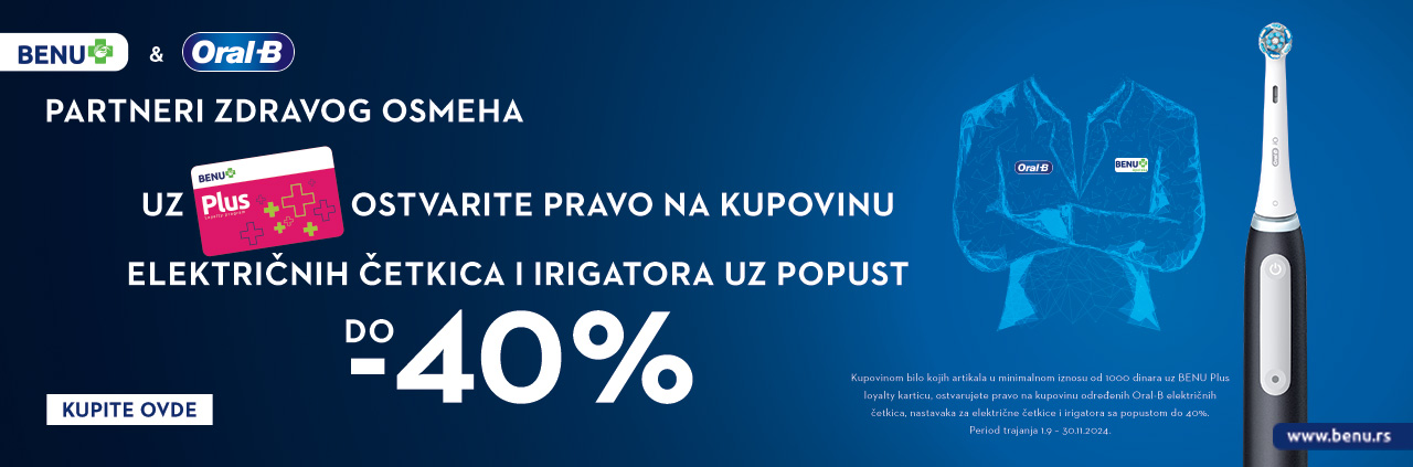 Oral B Loyalty akcija do -40%