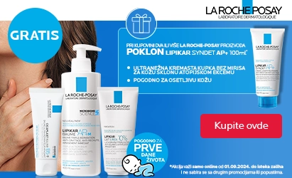 La Roche Posay POKLON Lipikar Syndet 100 ml 1.9. do isteka zaliha