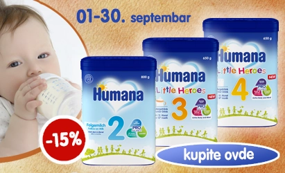 Humana 2, 3 i 4   -15% 1-30.9.