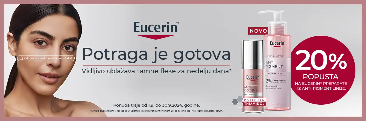 Eucerin Anti-pigment linija -20% 1.9-30.9.