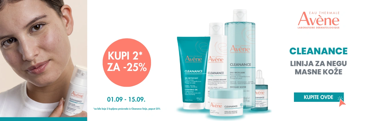 Avene Cleanance 2 za -25% 1-15.9.