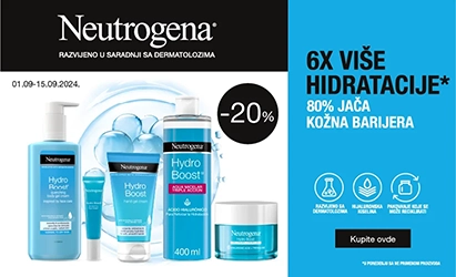 Neutrogena Hydro Boost -20%  1-15.9.