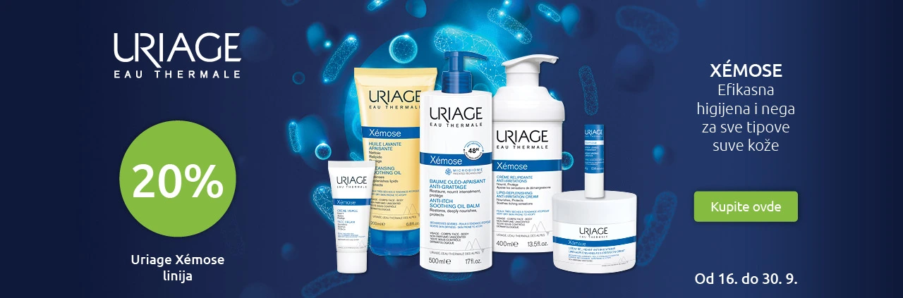 Uriage Xemose -20% 16-30.9.