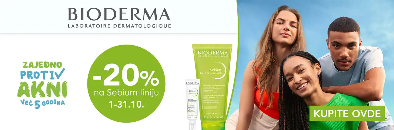 Bioderma Sebium -20% 1-31.10.