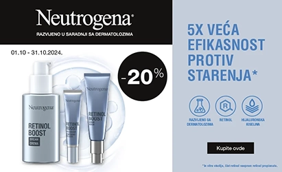 Neeutrogena Retinol Boost -20% do 31.10.