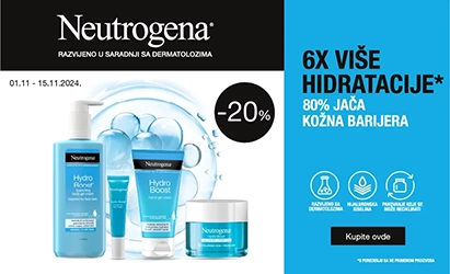 Neutrogena Hydro Boost linija -20% 1-15.11.