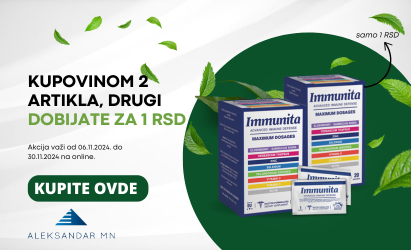 Immunita 1+1 akcija