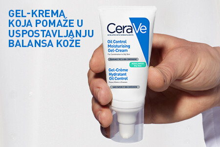 Nekomedogena hidratantna gel-krema.