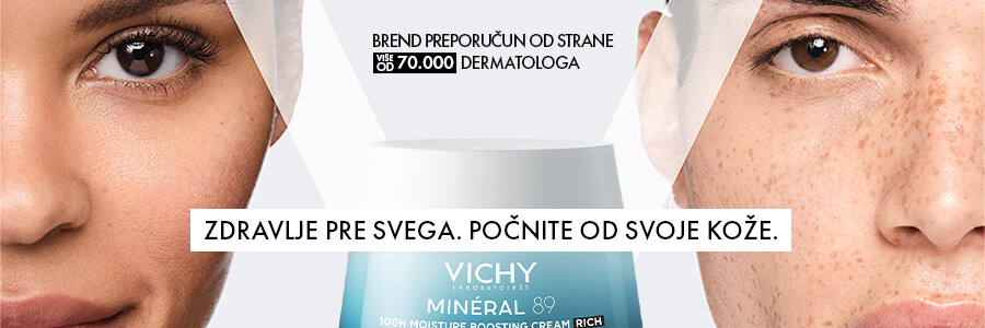 VICHY MINERAL 89 Krema za intenzivnu hidrataciju 100 sati