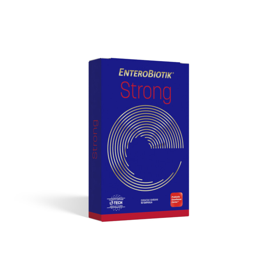 Probiotik EnteroBiotik Strong, 10 kapsula