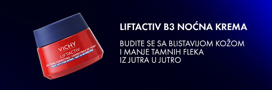 VICHY Liftactiv B3 Noćna krema protiv mrlja protiv hiperpigmentacije