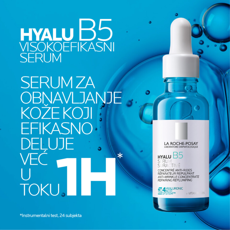 La Roche-Posay Hyalu B5 serum protiv bora sa hijaluronskom kiselinom, 30 ml