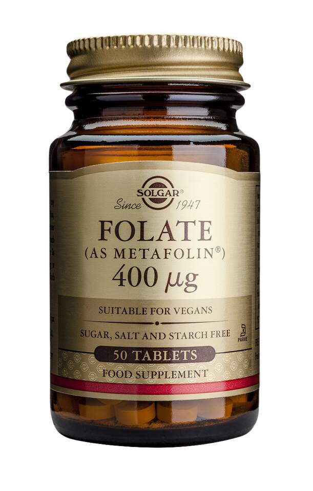 Solgar Folat 400 μg , 50 tableta