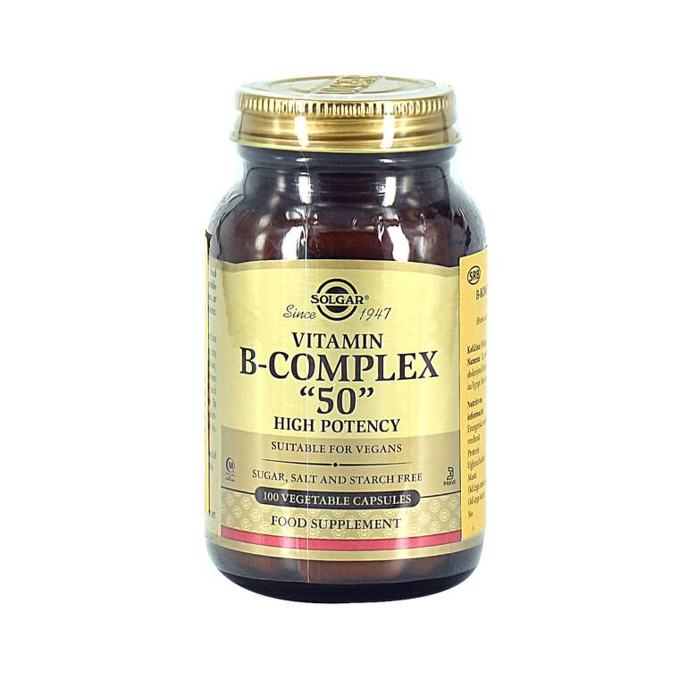 Solgar Vitamin B-complex 50 - 100 Kapsula – Na Stanju | BENU.RS