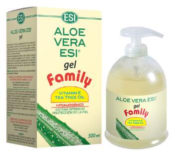 BGB Aloe vera gel 500 ml family