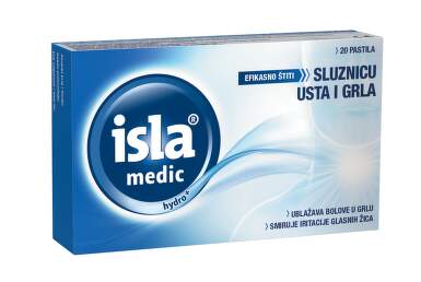 Isla® medic hydro+ 20 pastila