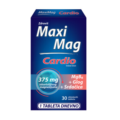 Maxi Mag cardio 30 tableta