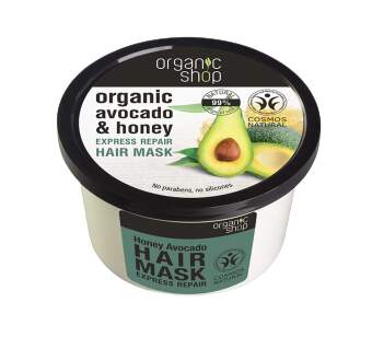 ORG. SHOP HAIR MASK HONEY&AVOCADO 250ML