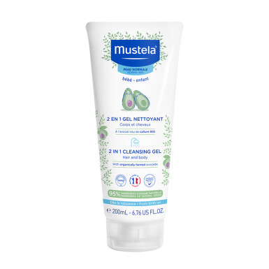MUSTELA® 2u1 šampon za pranje kose i tela 200ml