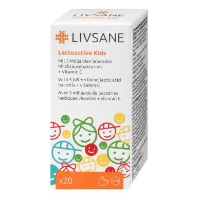 LIVSANE Lactoactive Kids tablete za žvakanje