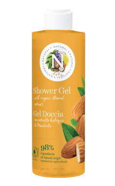 3D Visual Natural Shower gel organic almond extract (400 ml) _ 654 - LT; LV; EE; SK; RS; RO