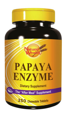 Natural Wealth Papaja enzim 250 tableta