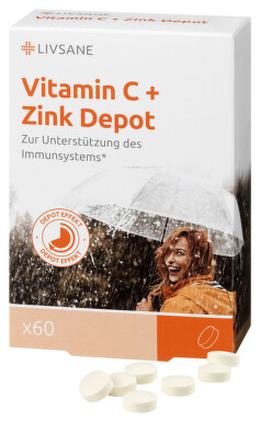 Product Picture Vitamin C + Zinc Depot (60 pieces _ pcs) Group (1)