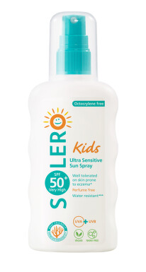 3D Visual Solero SPF50+ Kids Ultra Sensitive Sun Spray (200 ml) _ 661 - EE; LT; LV; SK; HU; IE; RS;