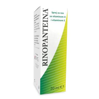 Rinopanteina sprej za nos sa vitaminom A i E