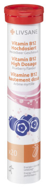 Product Picture Vitamin B12 High Dosage Effervescent Tablets (20 pcs) _ 265 Frontal