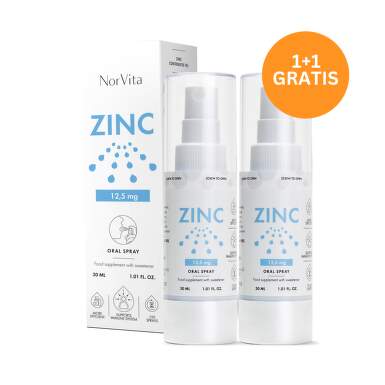 NorVita Zinc 1+1 gratis