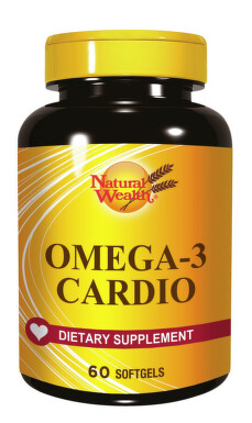 Natural Wealth Omega-3 kardio 1000 mg 60 gel kapsula