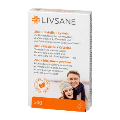 LIVSANE Cink+Histidin+Cistein tablete