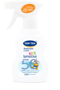 TOP TEN KIDS Sensitive Spray Lotion SPF50