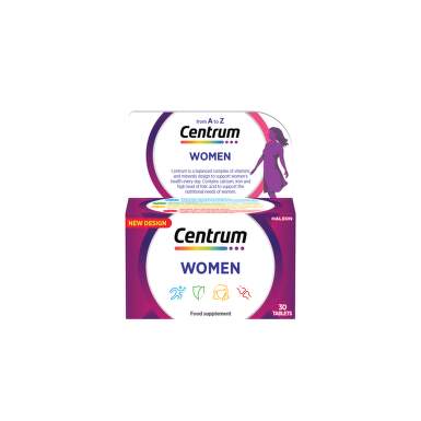 PA_62000000204845_CENTRUM_WOMEN_30_pc_Carton_Watermarked-front