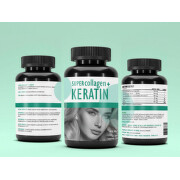 Super Collagen + Keratin, 60 kapsula