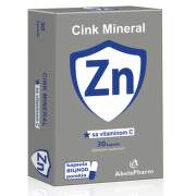 Cink Mineral Zn sa vitaminom C, 30 kapsula