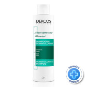 Vichy Dercos Šampon za regulaciju sebuma, 200 ml
