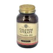 Solgar Kalcijum citrat + vitamin D 60 tableta