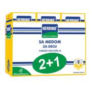 Herbiko® sa medom za decu 125 ml, 2+1 GRATIS
