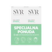 SVR Spirial Deo-krema, 2x50 ml PROMO