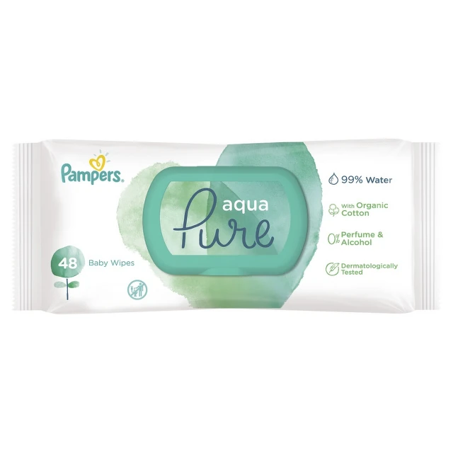 Pampers vlažne maramice Wipes Aqua 48 komada