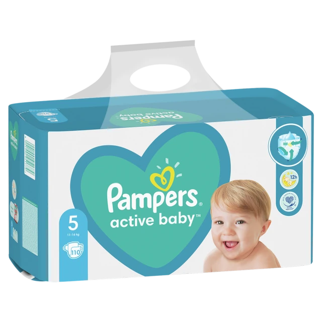 Pampers pelene active MB 5 junior, 110 komada